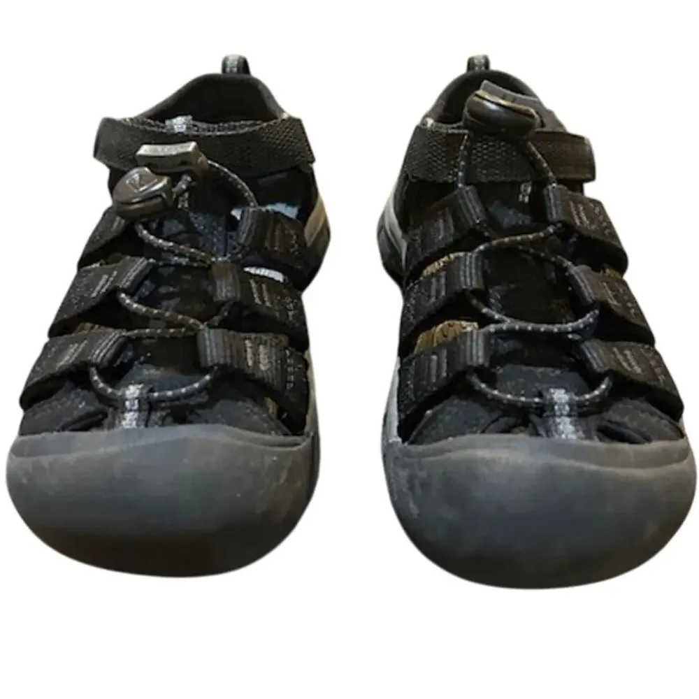 KEEN Boys Black Newport H2 Sandals Little Kid SZ 13 Water Friendly Hiking Sport